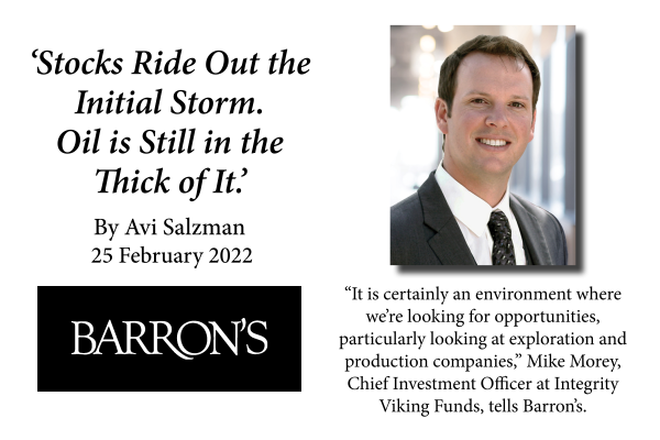 Portfolio Manager Michael Morey Quoted in Barron’s