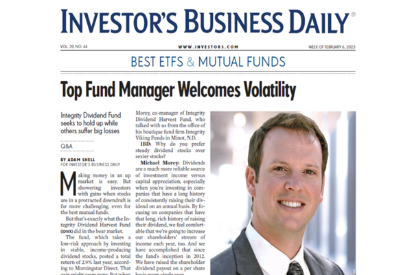 Dividend Harvest Fund Featured in Investor’s Business Daily