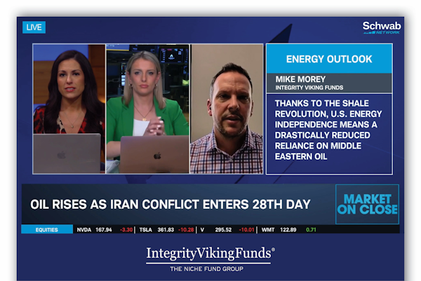 CIO Mike Morey Talks Energy Independence on Schwab Network's Market on Close